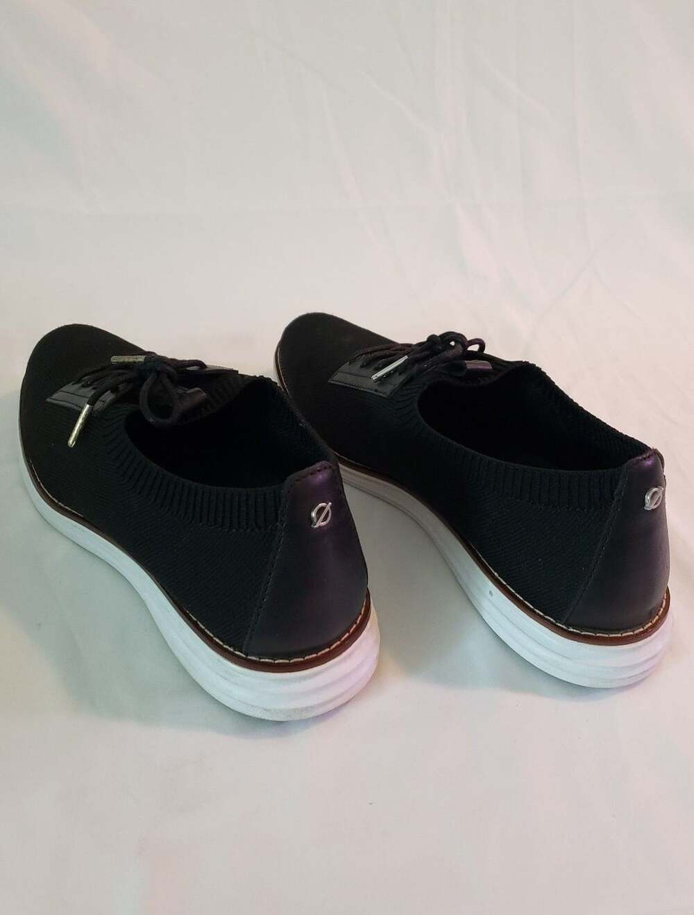 Cole Haan ZeroGrand Oxfords | Black Knit | Women's 9.5